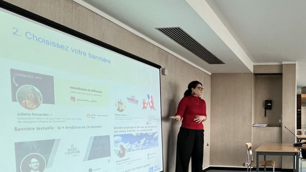 Allyson Jouin-Claude en formation